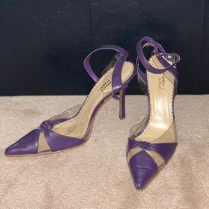 Purple Pointed Toe Pump
